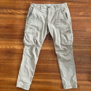 Gap khaki Cargo slim fit pants